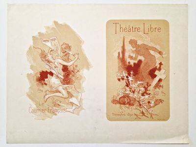 Jules Chéret (1836-1932) - Le Courrier français et le Théâtr…
