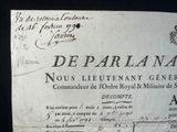 an old document with a picture of a man on it