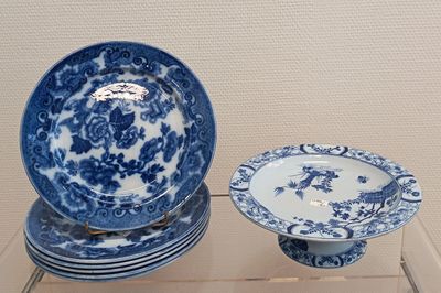 CREIL ET MONTEREAU compotier du service Japon