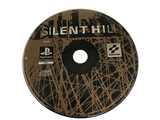 a picture of a cd disc with the word silent hill on it
