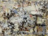 une image représentant un tableau recouvert d'une épaisse couche de peinture