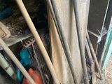 a lot of tools that are sitting on the ground