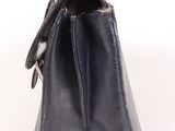 an image of a black purse on a white background