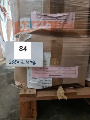 Palette de vêtements de seconde main – env. 210 kg