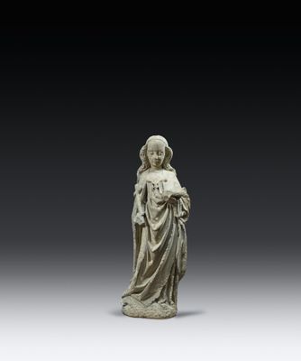 an image of a statue of a woman holding a child