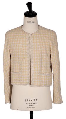 a close up of a mannequin jacket on a mannequin dummy