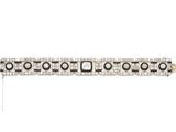 a diamond and pearl bracelet