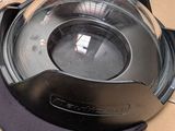 a box with a camera inside of it on a table
