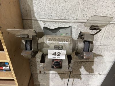 a machine that is sitting on a shelf in a room