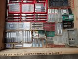 a box full of assorted tools in it