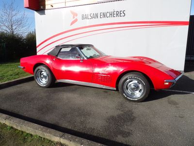 CHEVROLET Corvette C3 Stingray cabriolet - 1968 - Genre : VP…