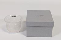 LALIQUE, France, XXe, photophore modèle "romarin" en cristal… (photo 2)