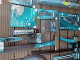 many tools that are on the wall in the store