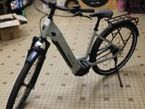 a bicycle that is parked in a store
