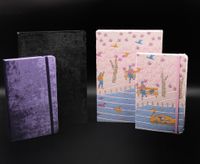 Ensemble de 2 carnets MOLESKINE comprenant :