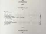 a menu for a restaurant on the table