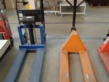 three pallets that are sitting on the floor next to each other