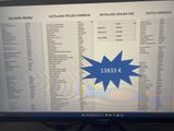 a computer screen with a price list on it and a blue star