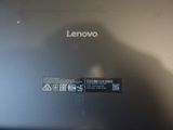 a close up of the back of a lenovo laptop