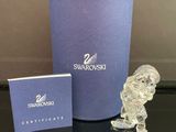 figurine en cristal Swarovski avec coffret et certificat