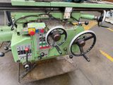 a machine that is sitting on a table in a warehouse