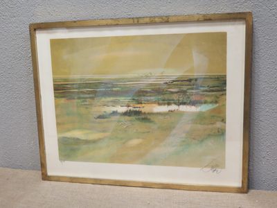 VALADIE "La Camargue" lithographie n° 36/175 (50 x 65 cm)