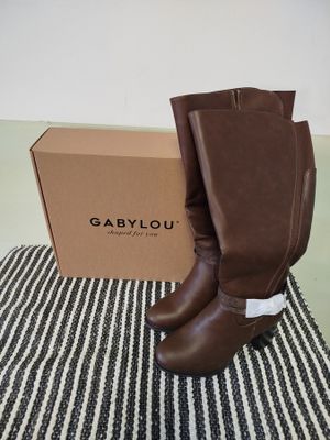1 Paire de Bottes mollets larges 2XL de la marque GABYLOU - …