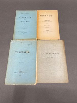 REGIONALISME - POLITIQUE Ensemble de 4 plaquettes brochées