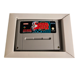 a nintendo game in a white box with a sticker on it