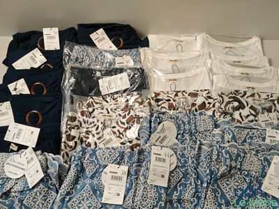 un tas de vêtements posés sur une table