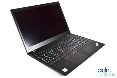 the laptop is open and ready to be used on the desk