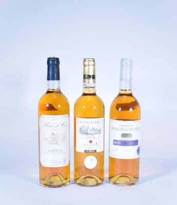 3 BTS de VIN BLANC : - 1 BT Château THIBAULT la TRUFIERRE - …