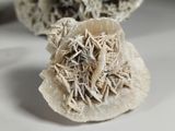 a close up of a piece of food on a table