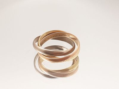 CARTIER PARIS. Modèle "Trinity".