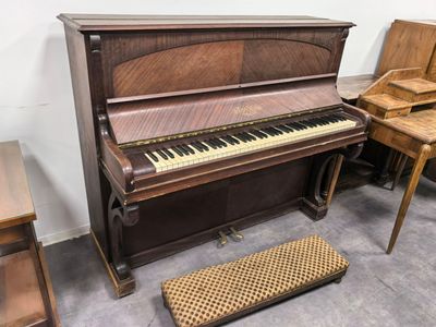 Gaveau piano droit cadre fonte
