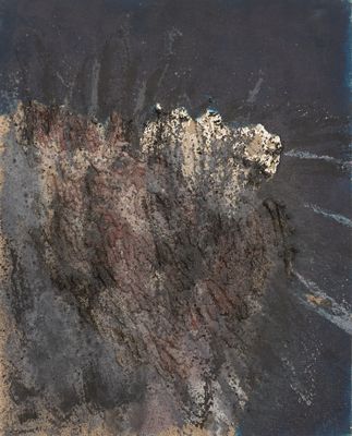 Kristine Tissier (1928-2010) 5 tableaux > Sans titre 1991, t…