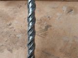 a close up of a piece of metal that is on a table