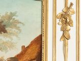 a picture of a painting on the wall of a house