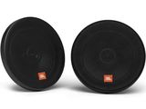 a pair of jbl speakers on a white background