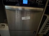 an image of a dishwasher with a label on it
