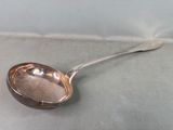 a spoon that is sitting on a table