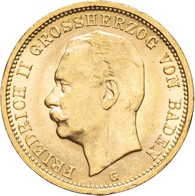 une image représentant une pièce « sovereign » en or sur laquelle figure le profil d'un homme