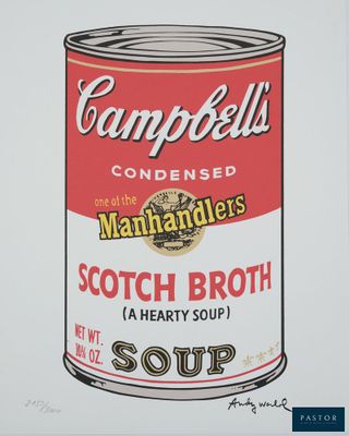 La soupe « Scotch Broth » de Campbell's, par Andy Warhol