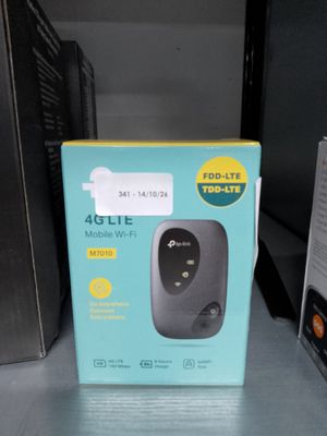 a box of a 4g lte router sitting on a table