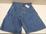 a close up of a pair of shorts on a table