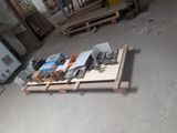 a pallet that has a bunch of different items on it