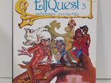 un livre avec l'image d'un personnage de dessin animé à cheval