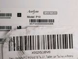 a label on the back of a cell phone with a barcode on it