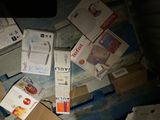 a lot of boxes and boxes on the floor