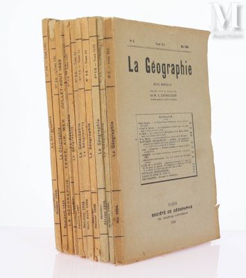 six books are stacked on top of each other in front of a white background